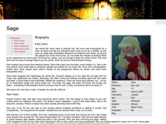 oc directory/Sage/wiki screenshot