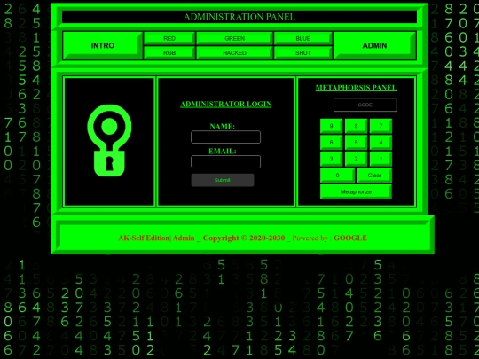 task3/admin screenshot