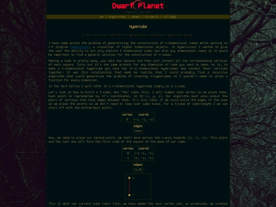 algorithms screenshot