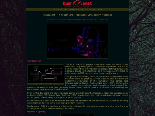projects/roguelight screenshot