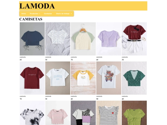 camisetasmujer screenshot