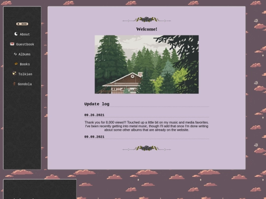 Welcome screenshot