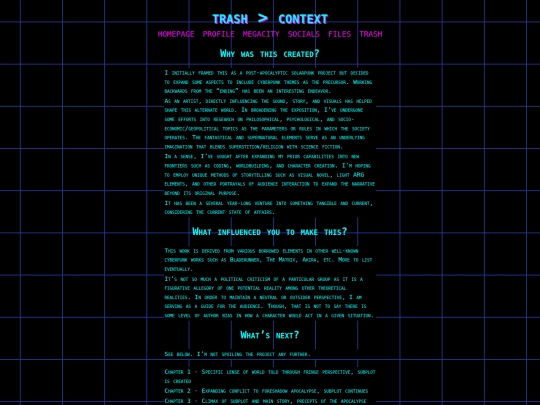 context screenshot