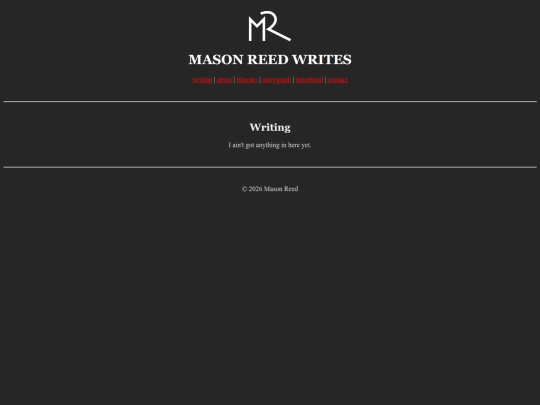 writing screenshot