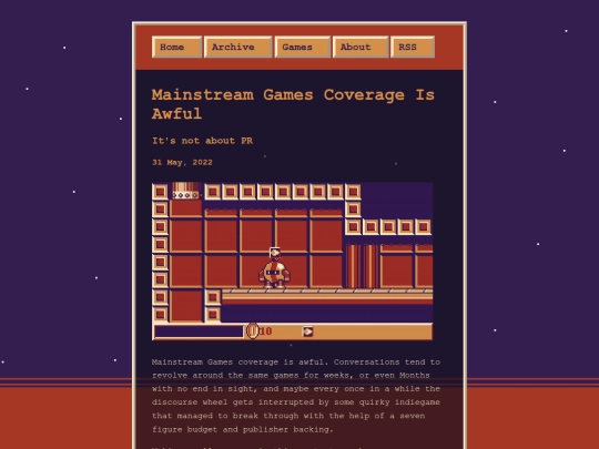 posts/2022-05-31-Mainstream-Games-Coverage-Is-Awful screenshot
