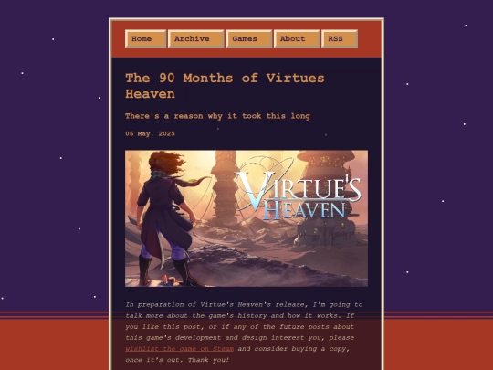 posts/2025-05-06-The-90-Months-of-Virtues-Heaven screenshot
