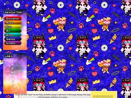 blog screenshot