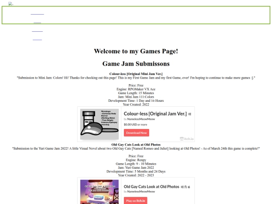 games screenshot