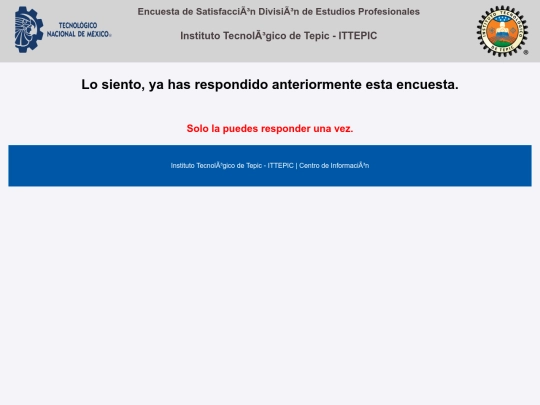Encuestas-biblioteca/errordiseno screenshot