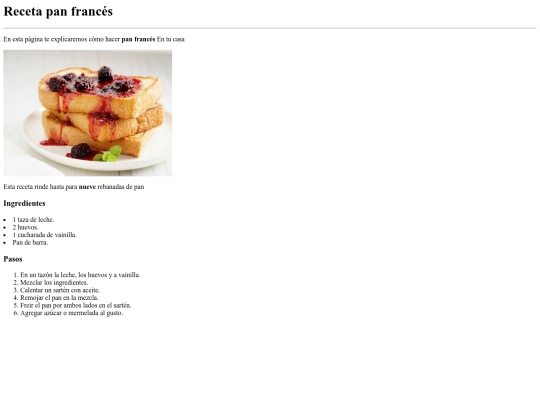 Recetas screenshot