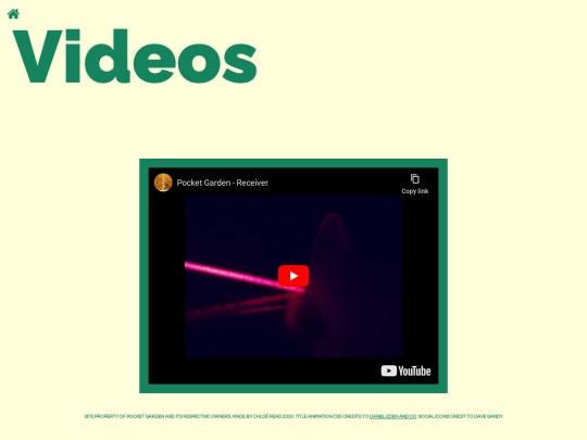 videos screenshot