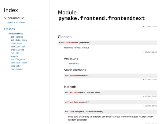 frontend/frontendtext screenshot