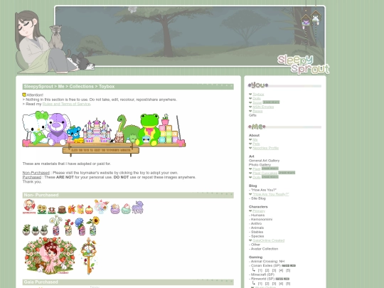 V2/pages/mecollectiontoybox screenshot