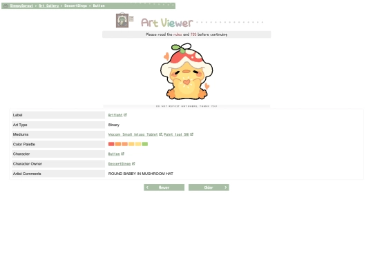 V4/p/artgallery/DessertDingo-Button screenshot