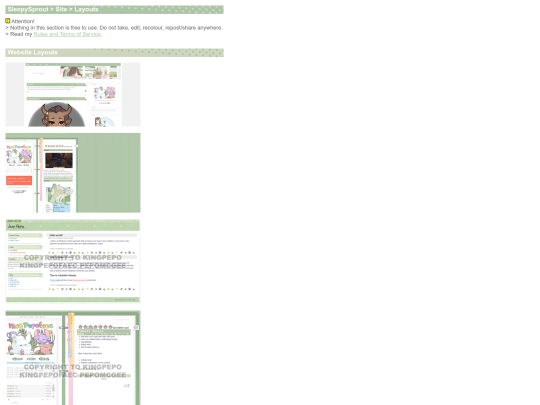 pages/sitelayouts screenshot