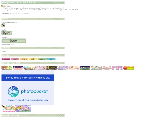 pages/sitelinksinandout screenshot