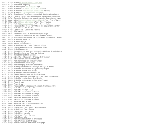 pages/updates screenshot