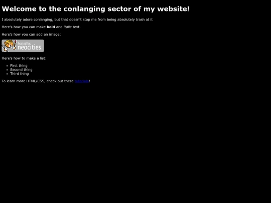 conlanging screenshot