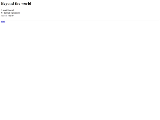 poems/beyondtheworld screenshot