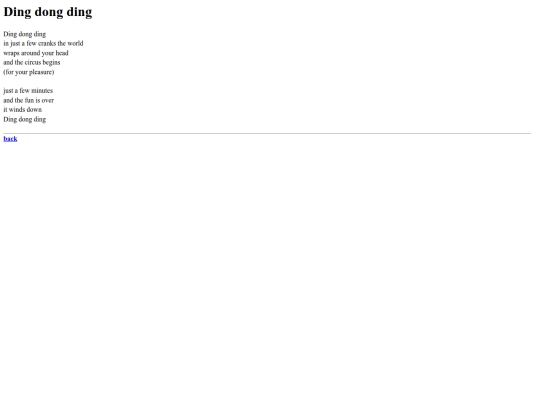 poems/dingdongding screenshot