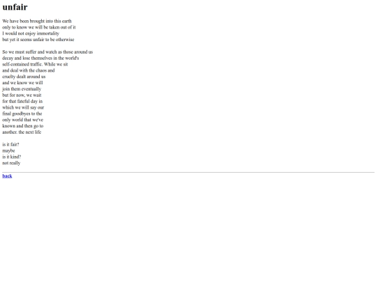 poems/unfair screenshot