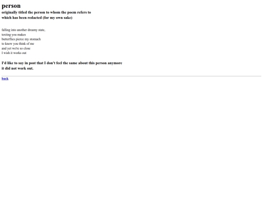 poems/vault/person screenshot