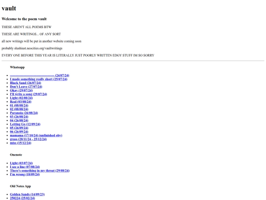 vaultpoems screenshot