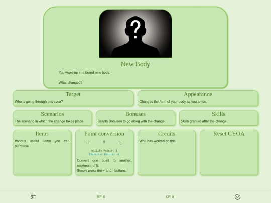 cyoa3 screenshot