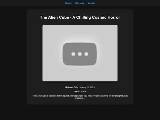 review-template screenshot