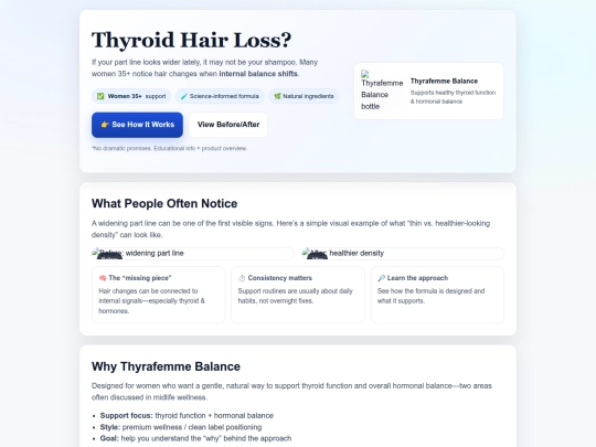 Thyrafemme screenshot