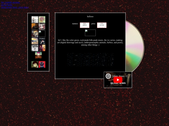 info screenshot