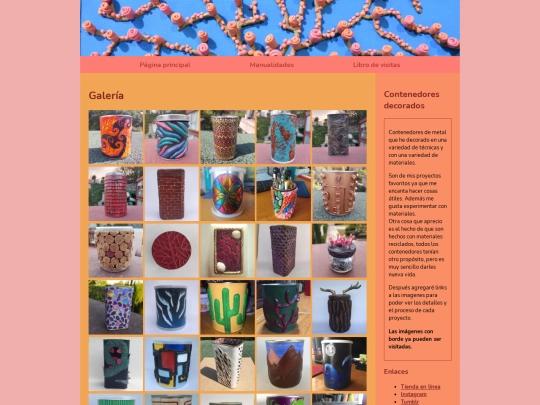 Español/contenedores screenshot