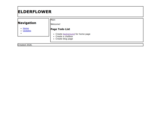 blog screenshot