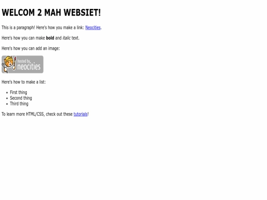 index screenshot