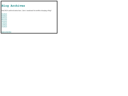 blog/2023 screenshot