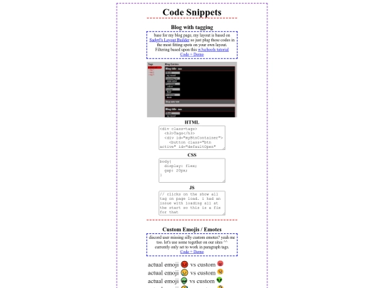 codesnippets screenshot