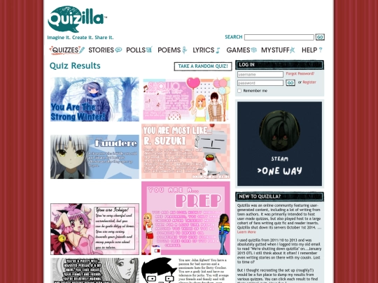quizilla screenshot