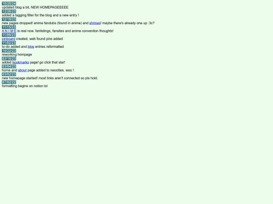 updates screenshot