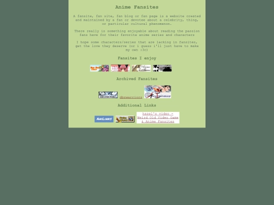 weeb/anime/fansites screenshot