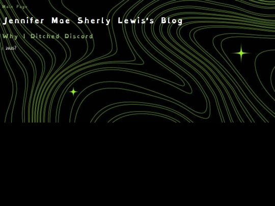blog screenshot