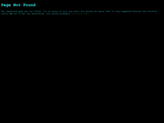 not_found screenshot