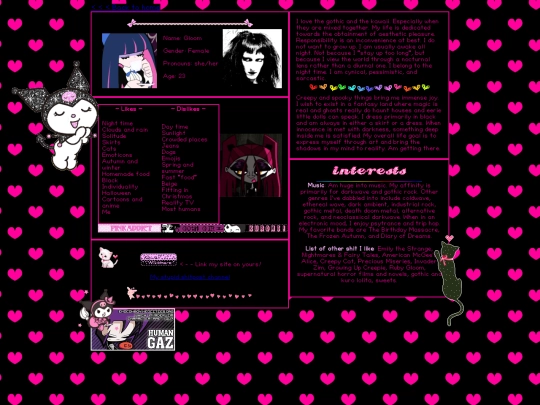pages/aboutme screenshot