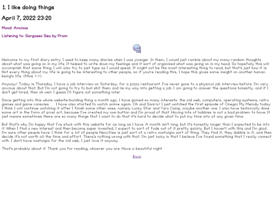 pages/diary1 screenshot