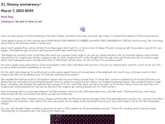 pages/diary21 screenshot
