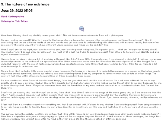 pages/diary9 screenshot