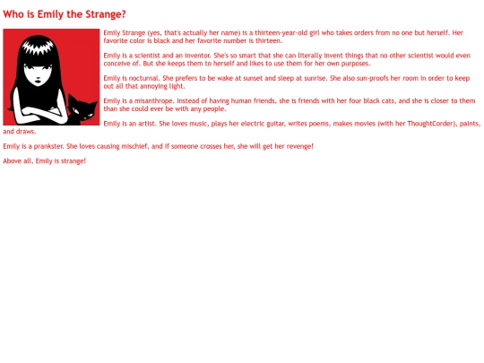 pages/emilybio screenshot