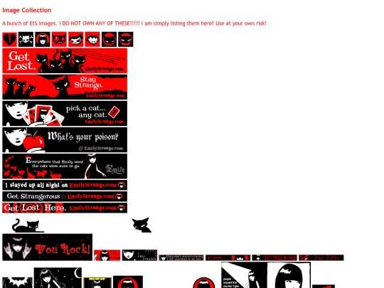 pages/emilycollection screenshot
