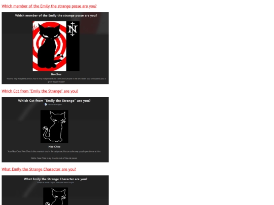 pages/emilyquiz screenshot