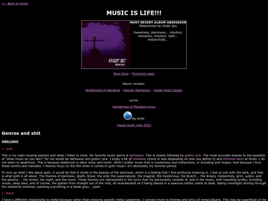 pages/music screenshot