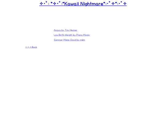 pages/musicblog screenshot
